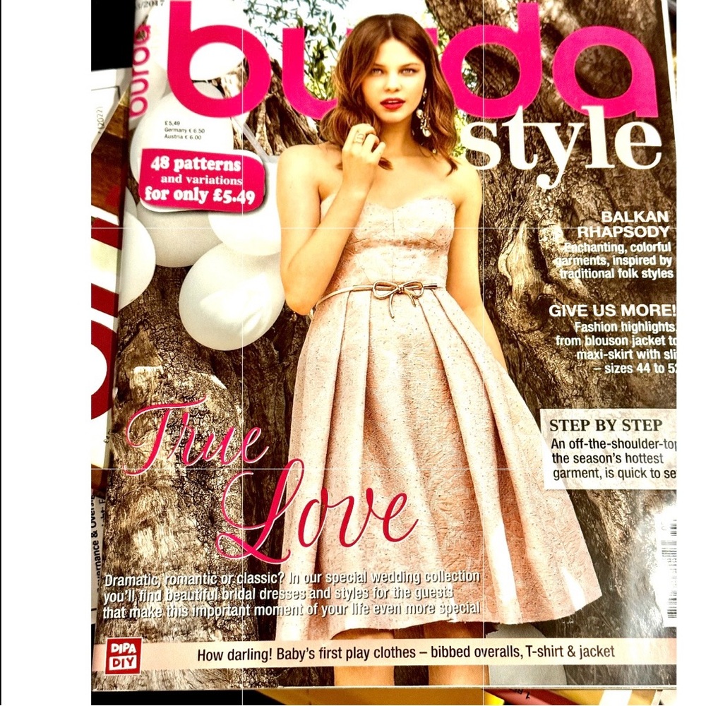 NEW Burda Style Magazine / 48+ Patterns + variations / March 2017